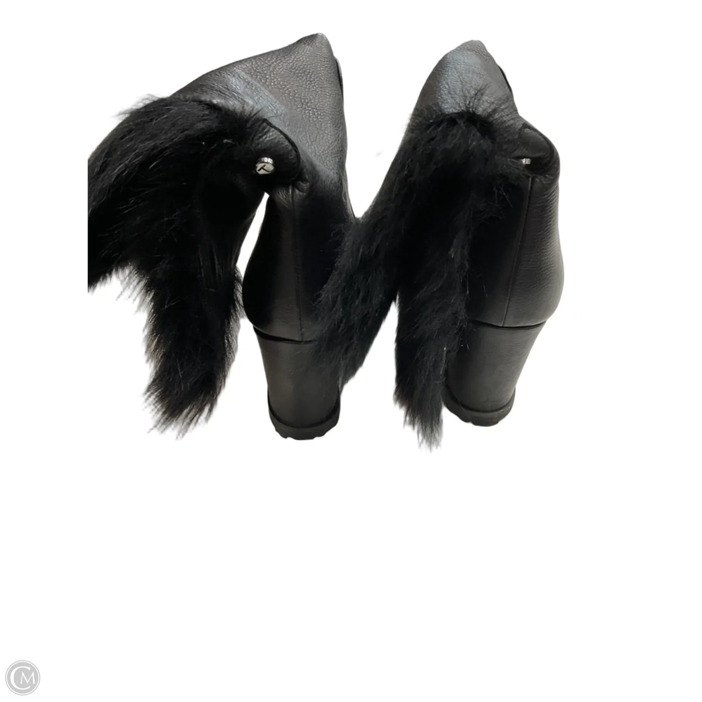 Boots Ankle Heels By Taryn Rose In Black, Size: 9