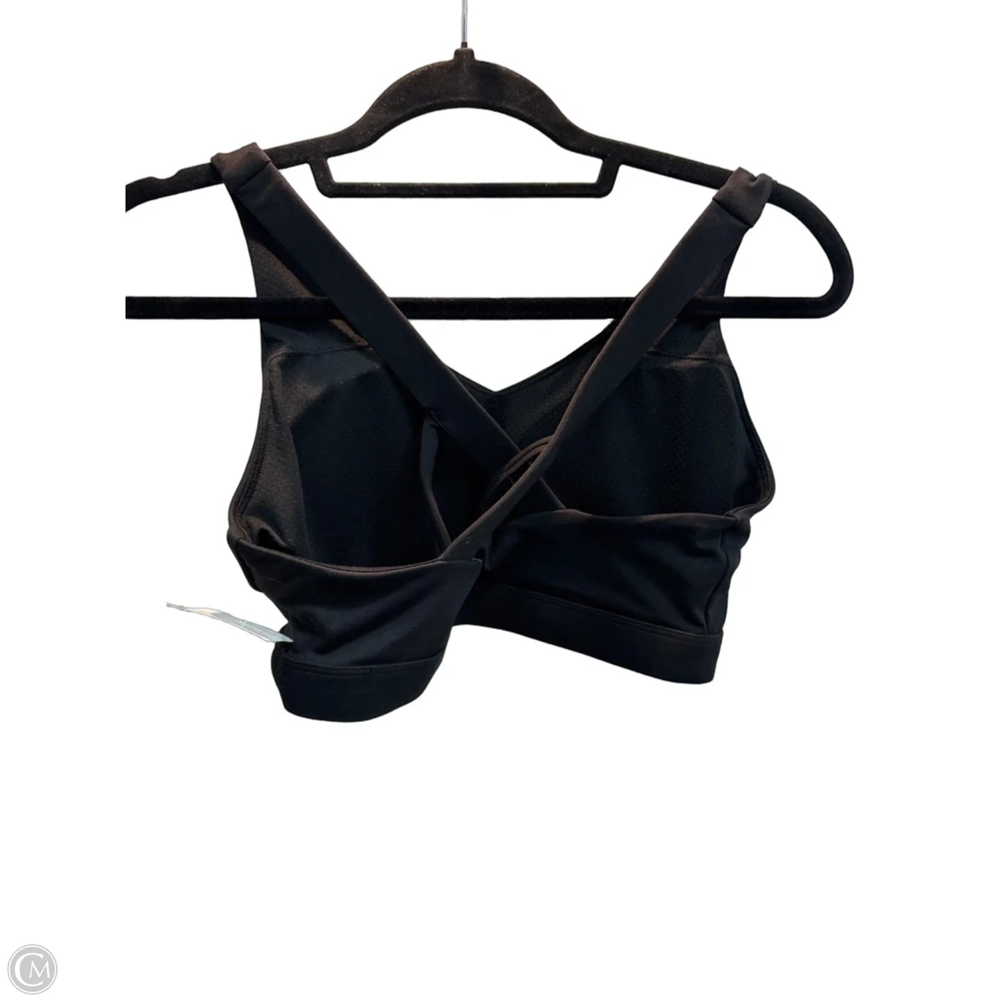 Athletic Bra By Clothes Mentor In Black, Size: M