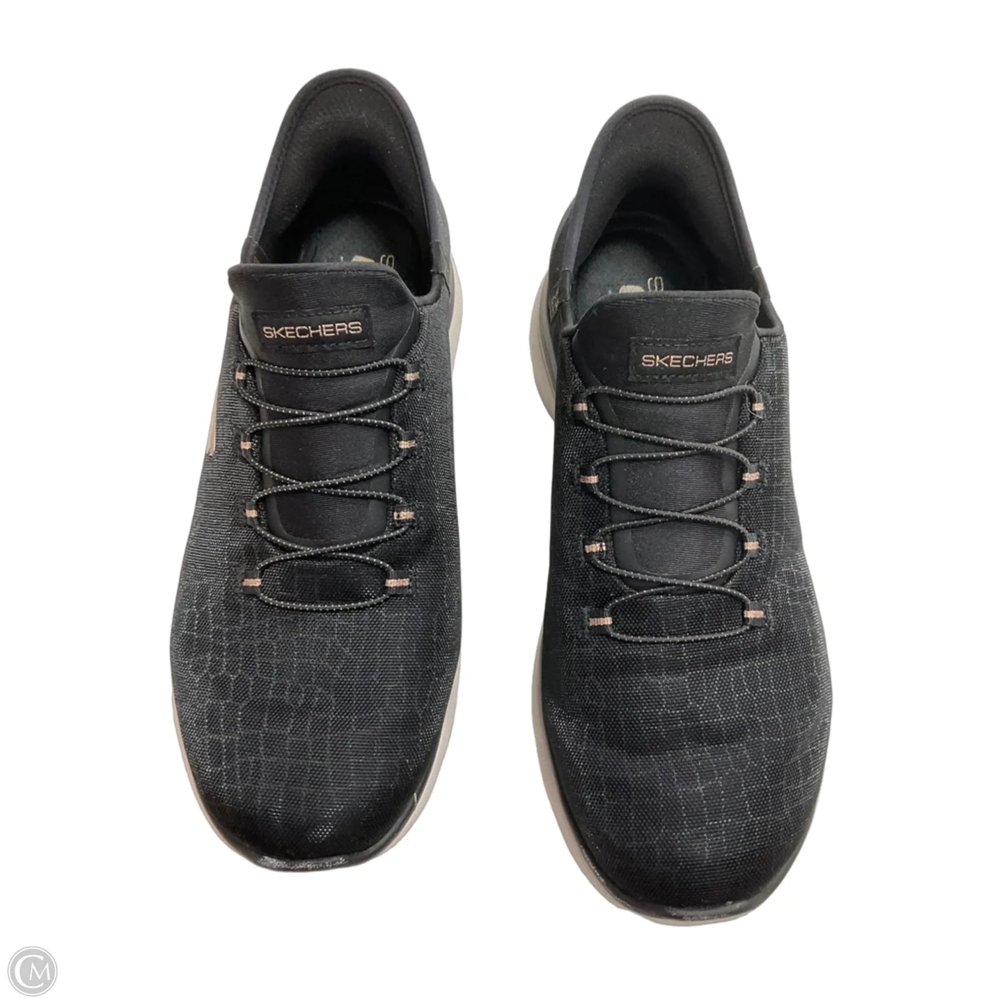 Shoes Athletic By Skechers In Black, Size: 10