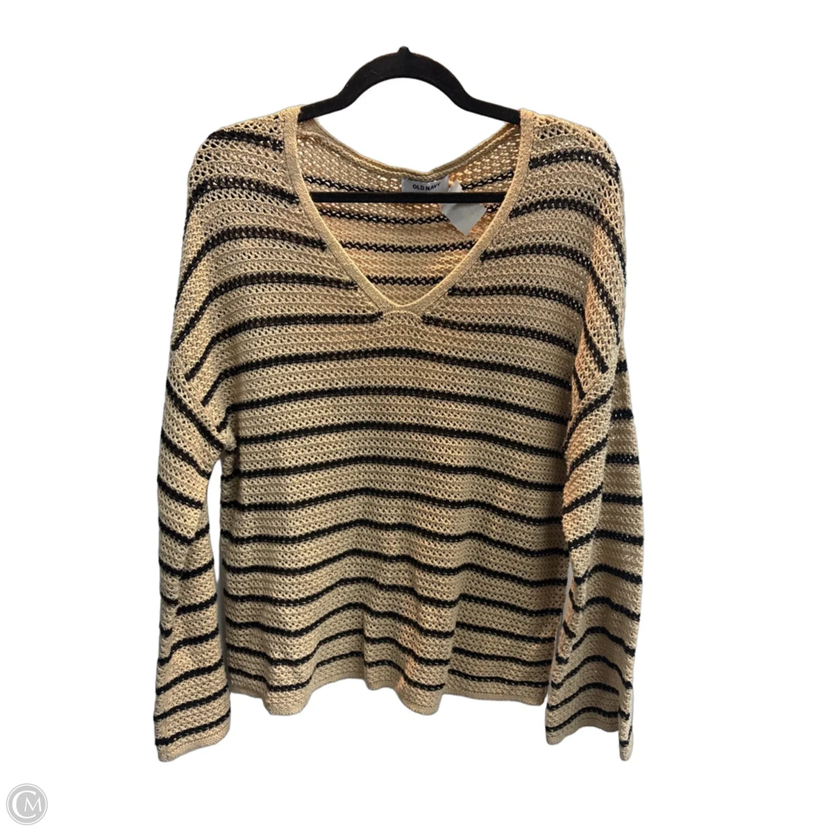 Sweater By Old Navy In Tan, Size: L