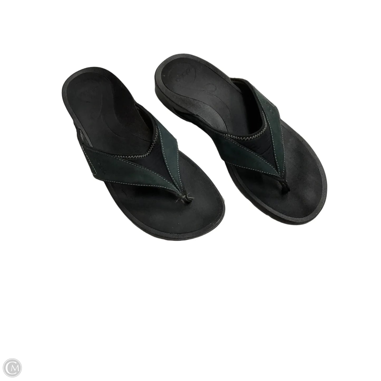 Sandals Flip Flops By Abeo In Black, Size: 10