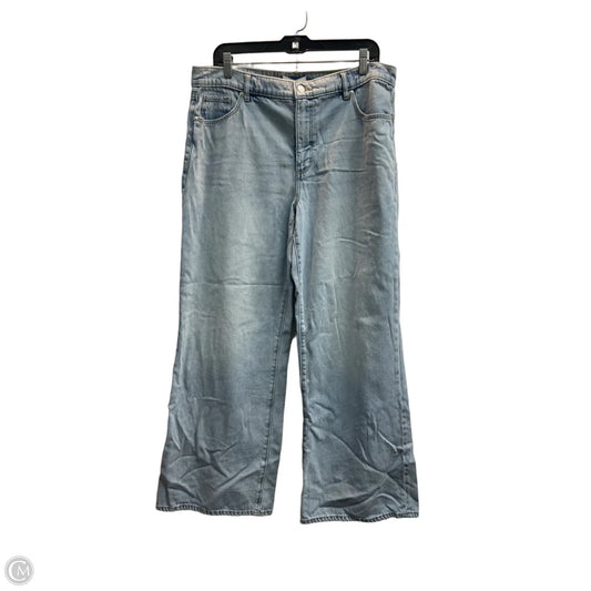 Jeans Wide Leg By Loft In Blue, Size: 12