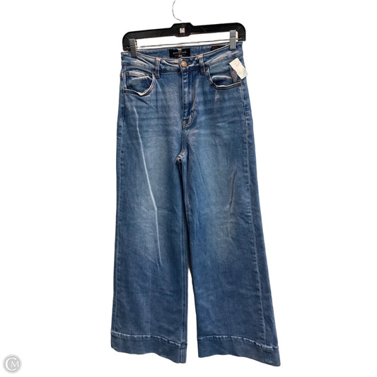 Jeans Wide Leg By Risen In Blue, Size: 4