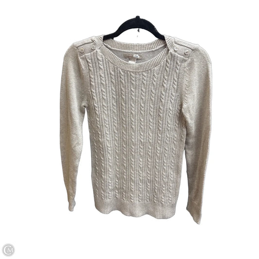 Sweater By Banana Republic In Gold, Size: S