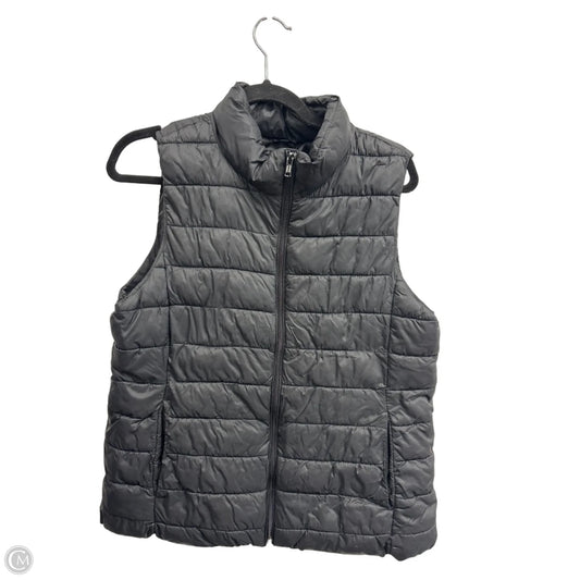 Vest Puffer & Quilted By Gap In Black, Size: L
