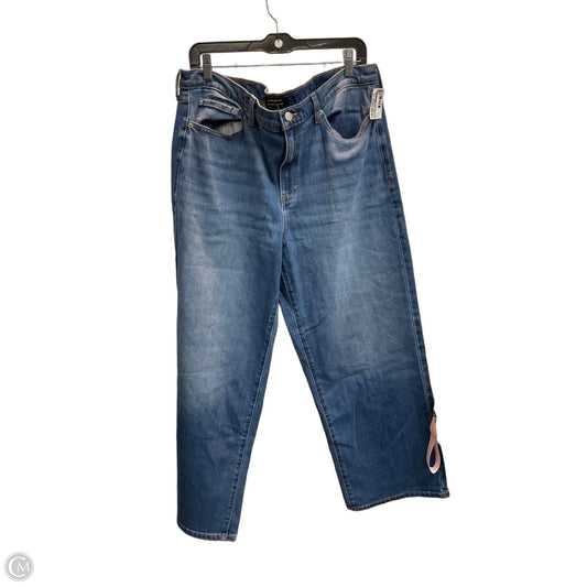 Jeans Wide Leg By Banana Republic In Blue, Size: 12