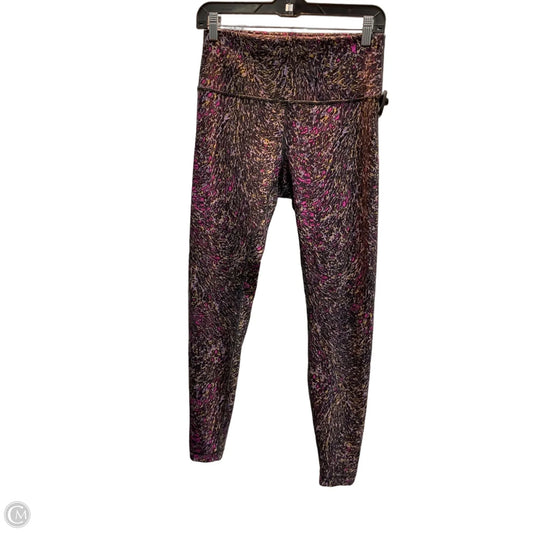 Athletic Leggings By Lululemon In Pink, Size: M