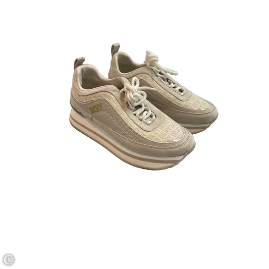 Shoes Athletic By Dkny In Beige, Size: 7