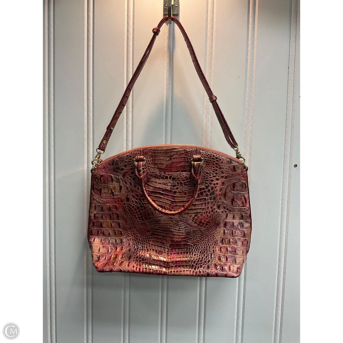 Handbag Designer By Brahmin, Size: Medium