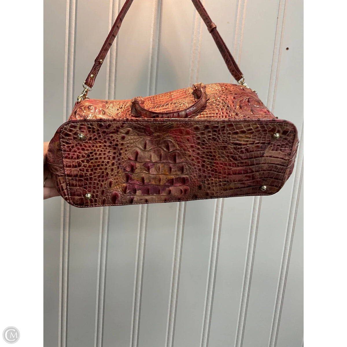 Handbag Designer By Brahmin, Size: Medium
