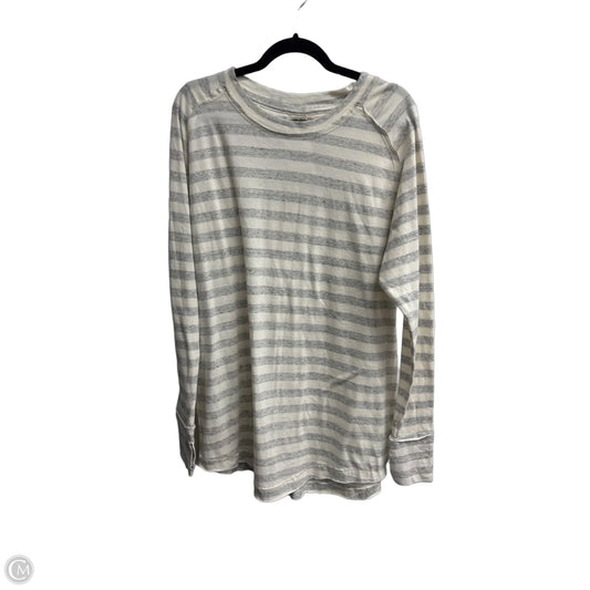 Top Long Sleeve By We The Free In Striped Pattern, Size: M