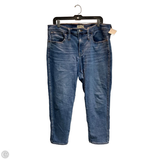 Jeans Skinny By Madewell In Blue, Size: 14