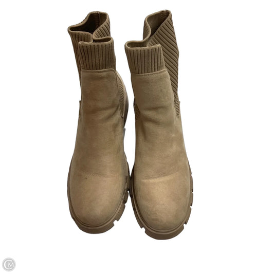 Boots Ankle Flats By Sincerely Jules In Tan, Size: 10