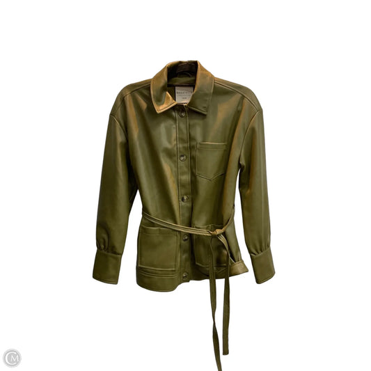 Jacket Leather By Bagatelle In Green, Size: Xs