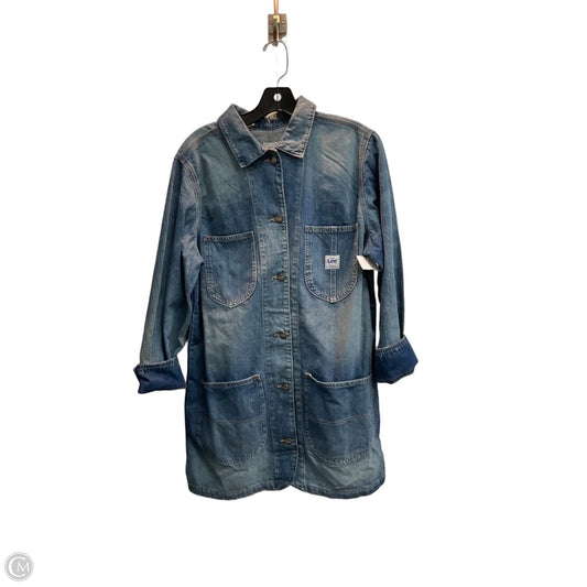 Jacket Denim By Lee In Blue, Size: M