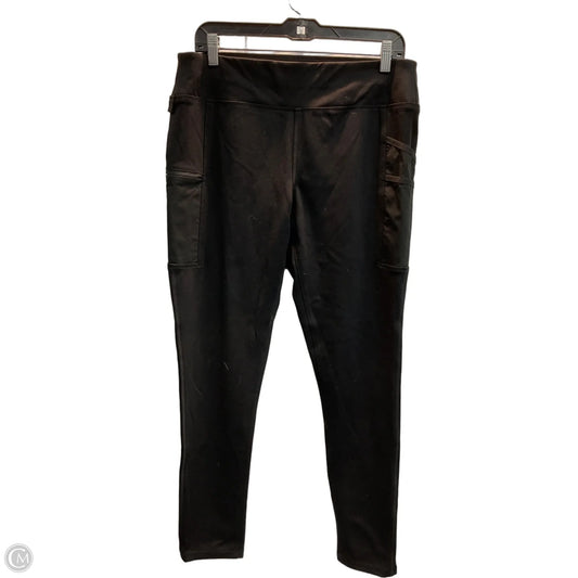 Athletic Leggings By Carhartt In Black, Size: L
