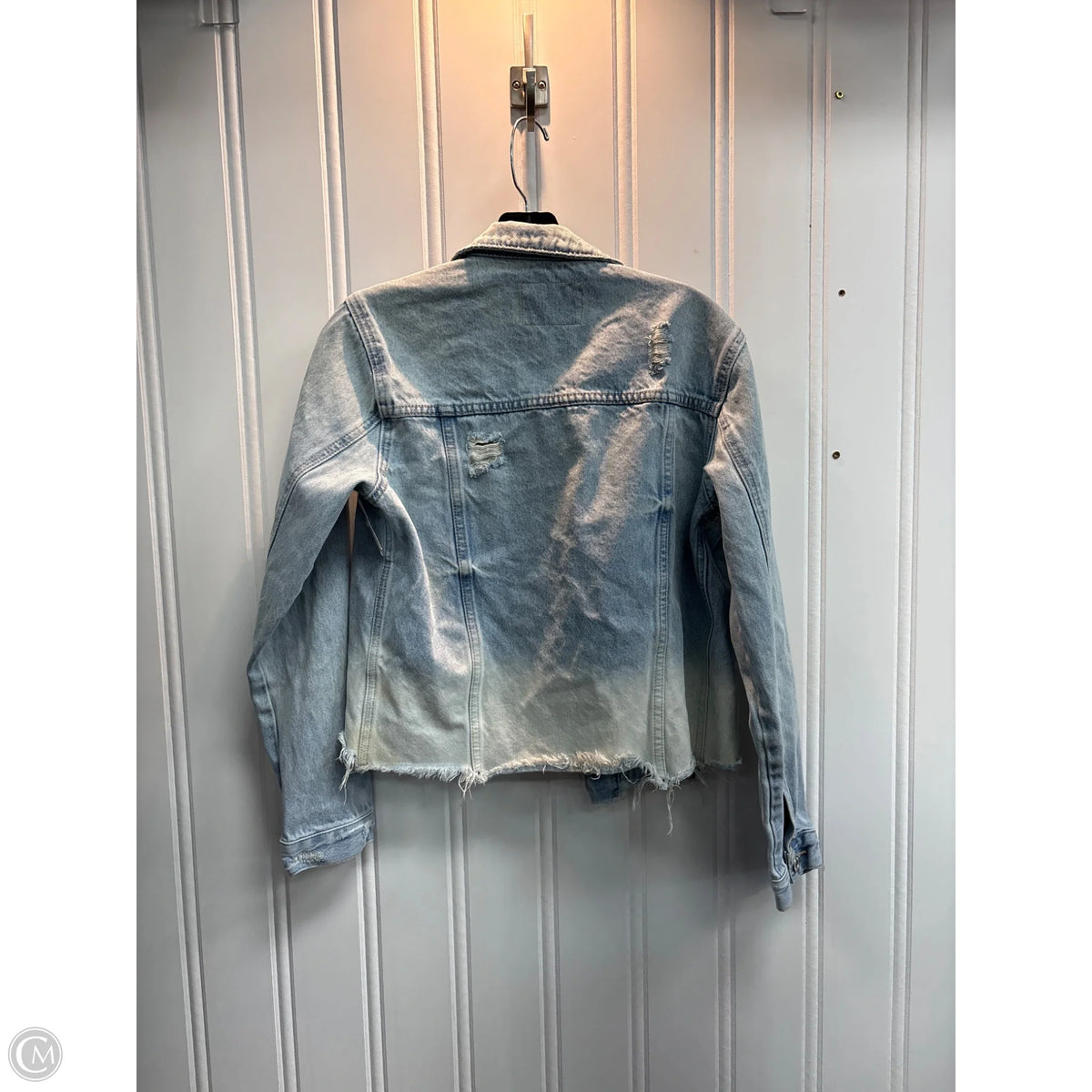 Jacket Denim By Vervet In Blue, Size: S