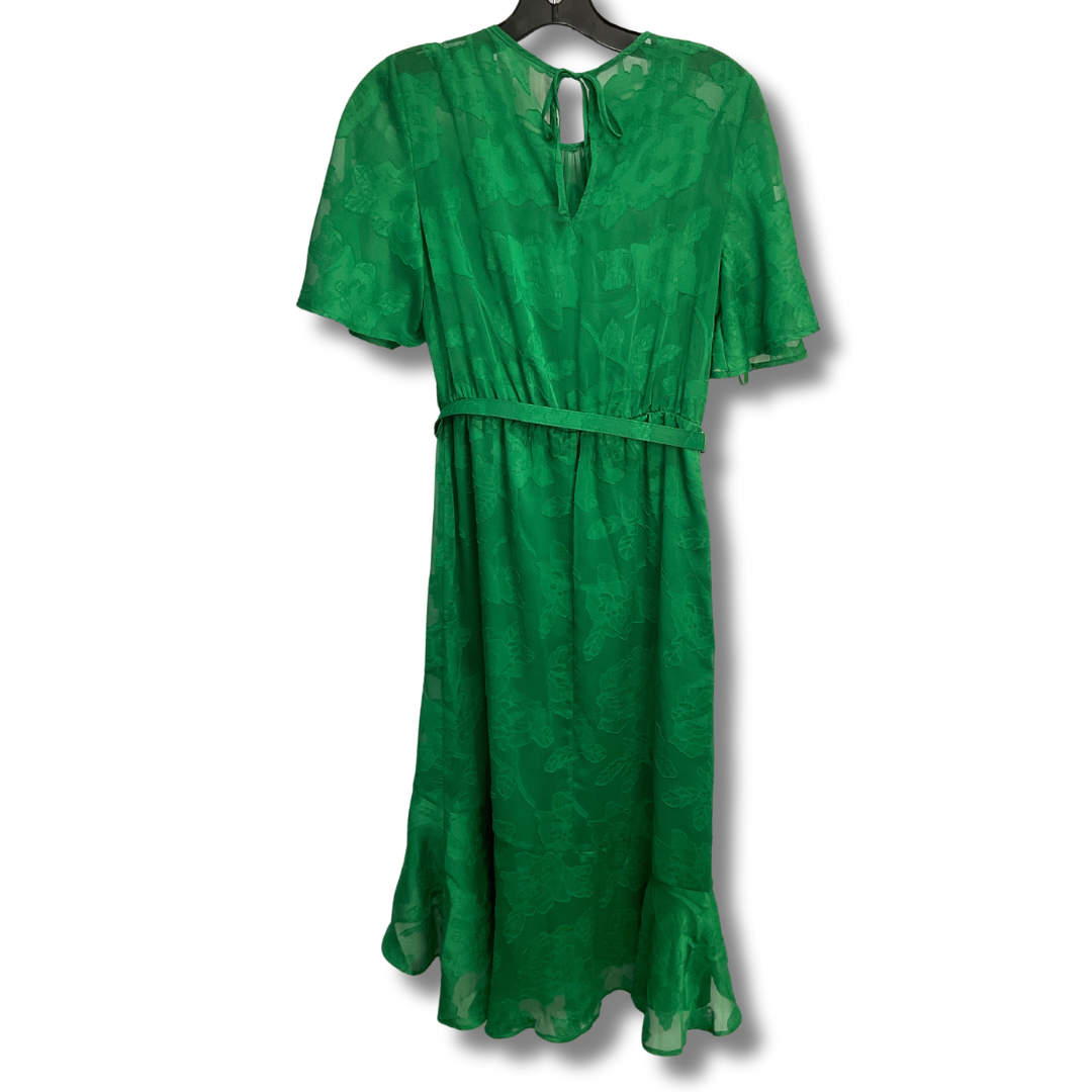 Dress Party Midi By Maggy London In Green, Size: 2