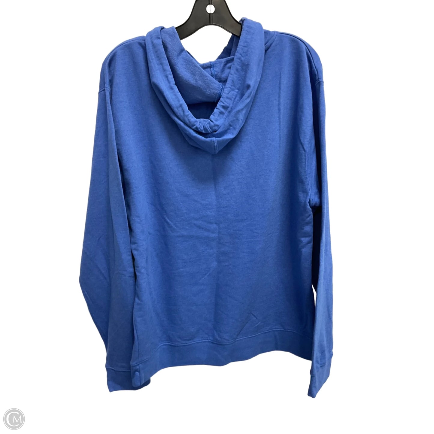 Sweatshirt Hoodie By Clothes Mentor In Blue, Size: Xl
