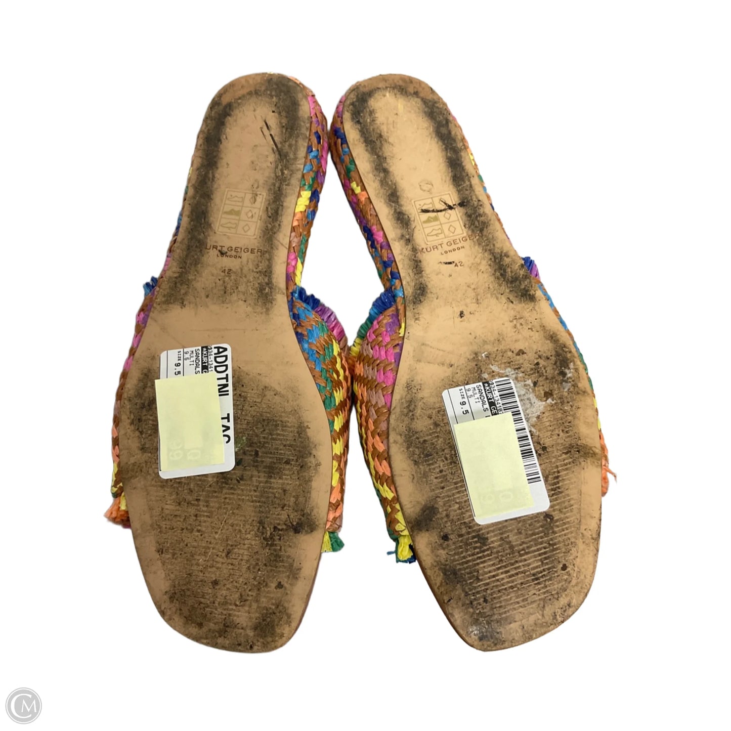 Sandals Designer By Kurt Geiger In Multi-colored, Size: 9.5