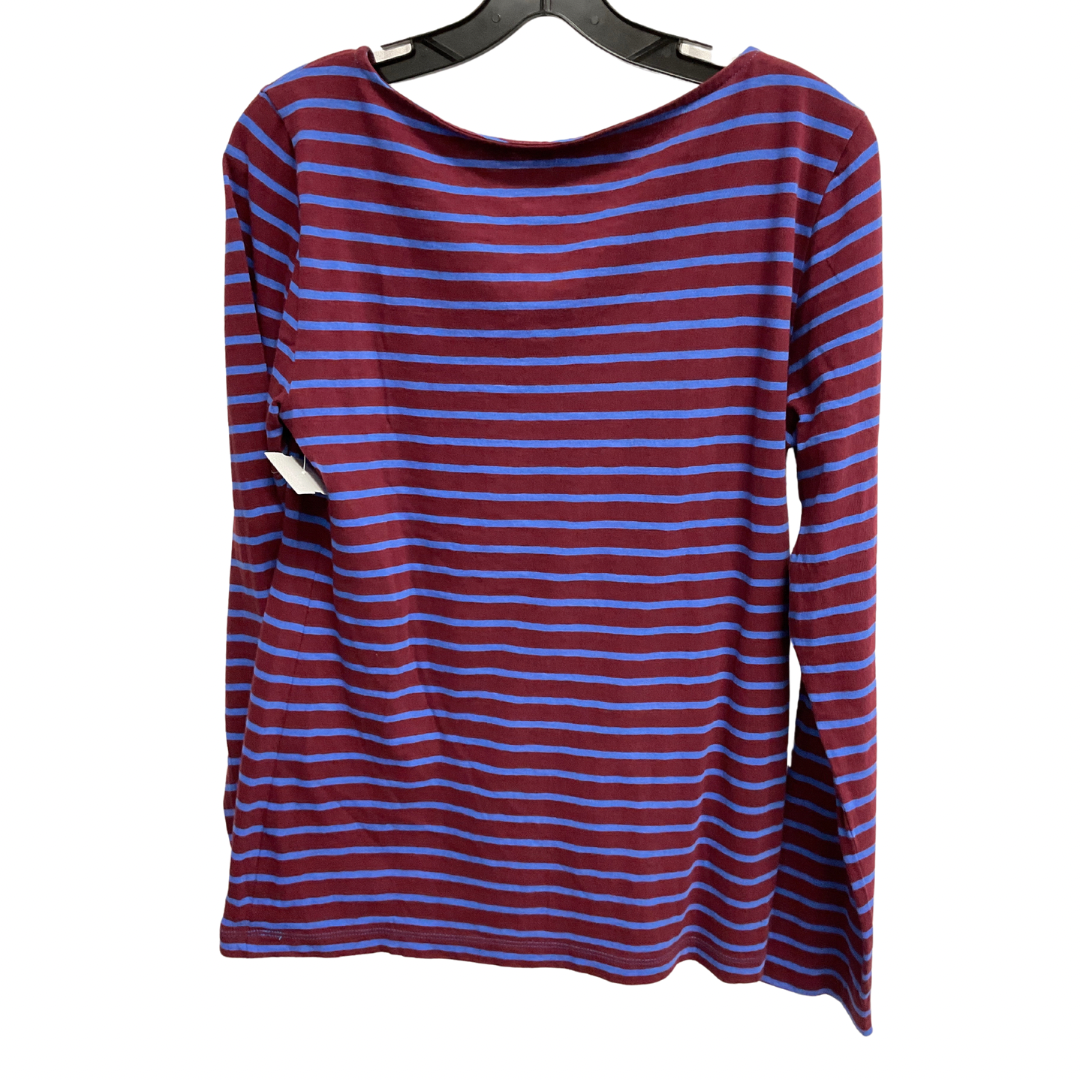 Top Long Sleeve By J. Crew In Red, Size: M