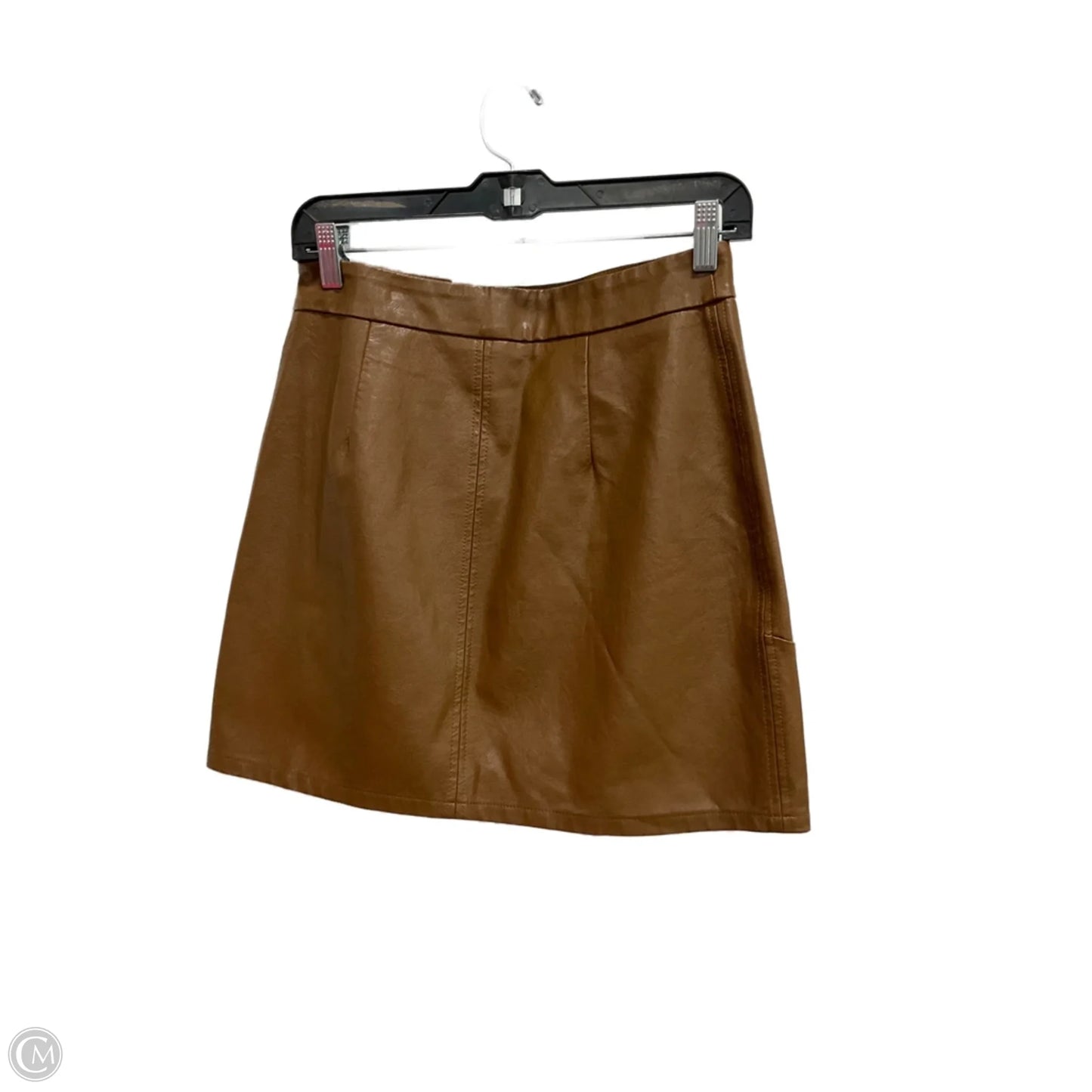 Skirt Mini & Short By Clothes Mentor In Brown, Size: M