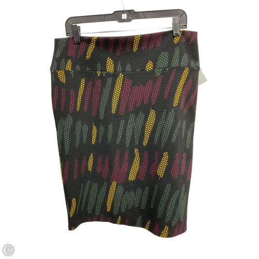 Skirt Midi By Lularoe In Black, Size: Xl