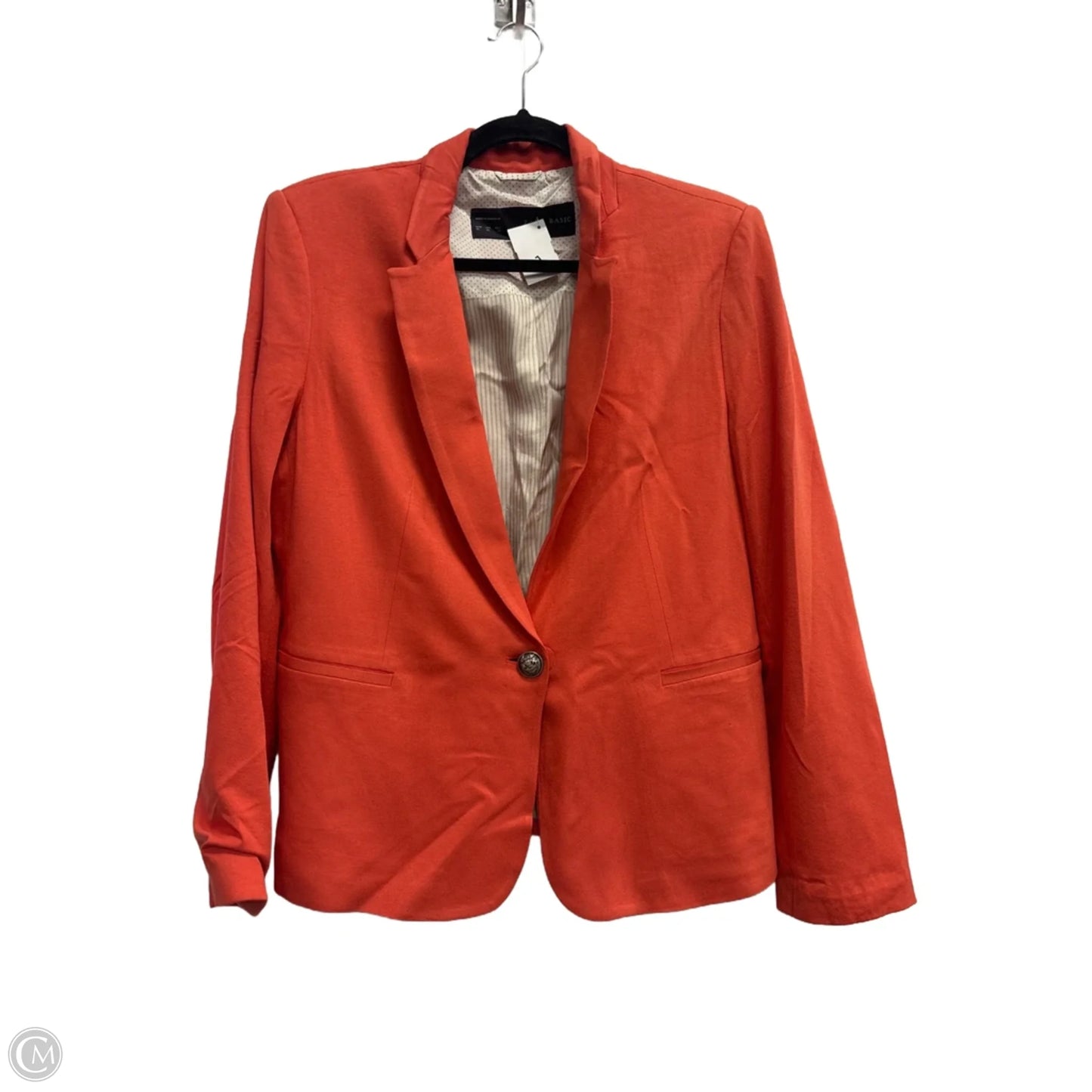 Blazer By Zara In Orange, Size: Xl