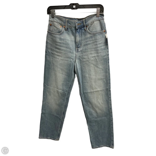Jeans Straight By J. Crew In Blue, Size: 4