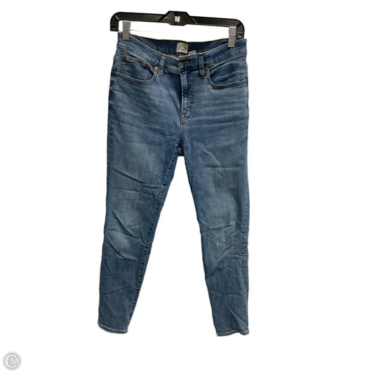 Jeans Straight By J. Crew In Blue, Size: 4