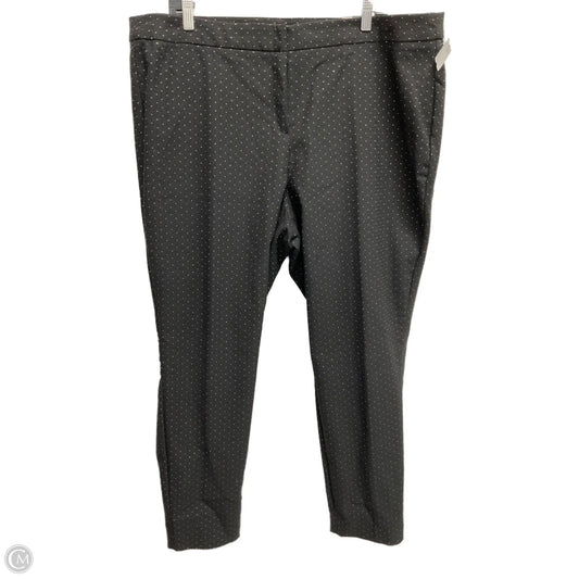 Pants Cropped By Worthington In Black, Size: 20