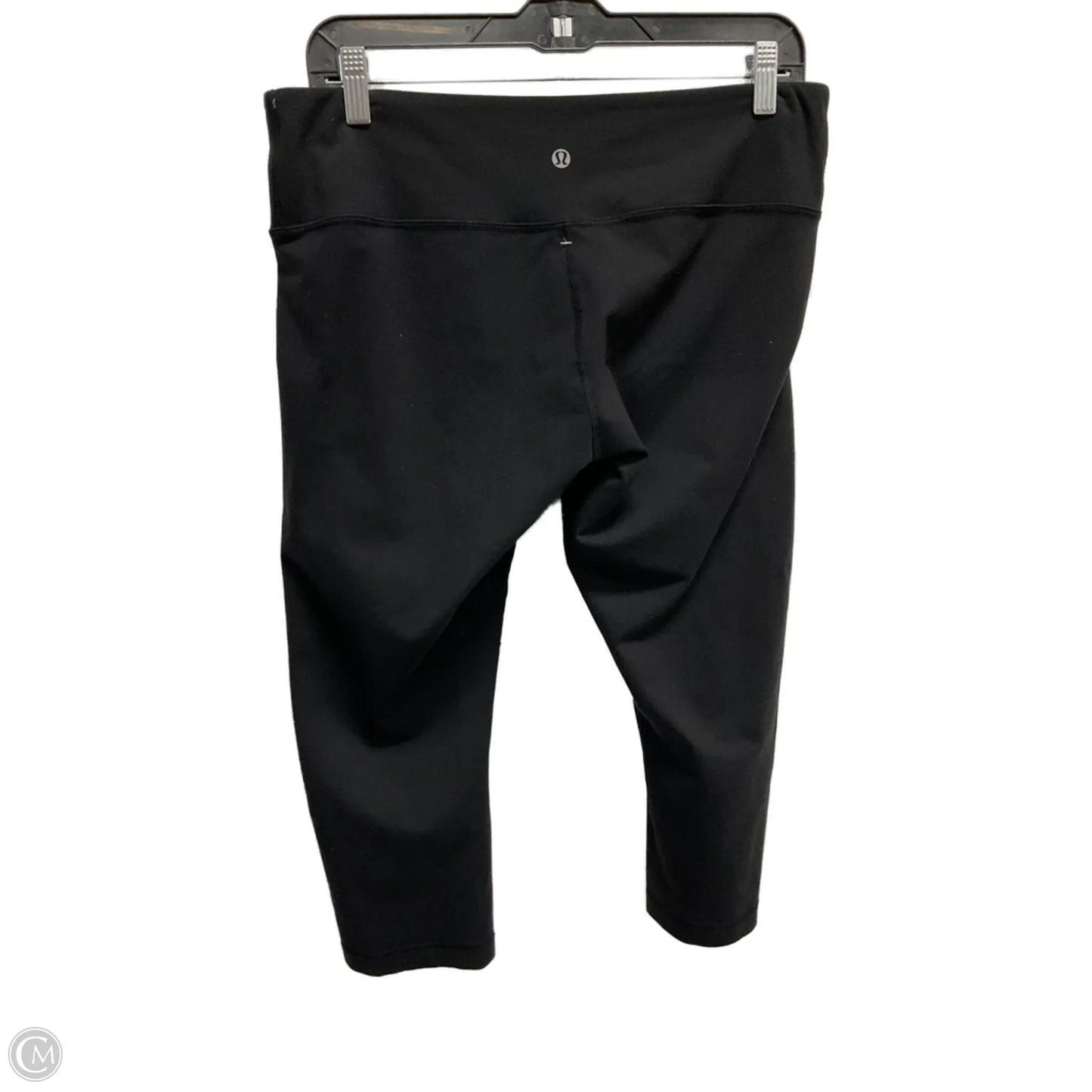 Athletic Leggings Capris By Lululemon In Black, Size: M