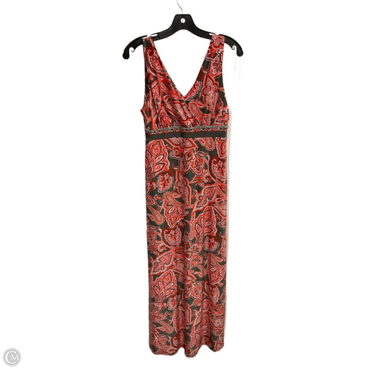 Dress Casual Maxi By Inc In Paisley Print, Size: M
