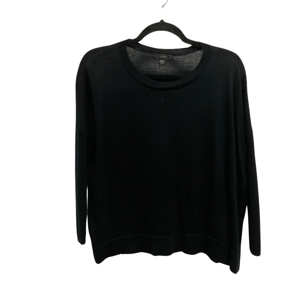 Sweater By J. Crew In Black, Size: Xxs