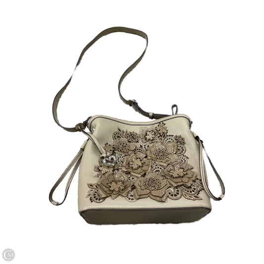 Handbag Leather By Brighton, Size: Medium