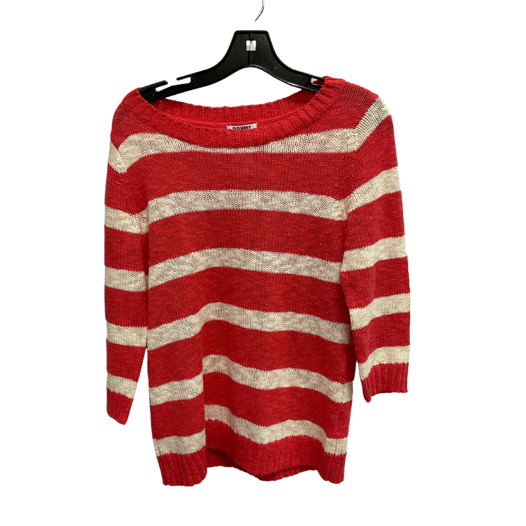 Sweater By Old Navy In Striped Pattern, Size: M