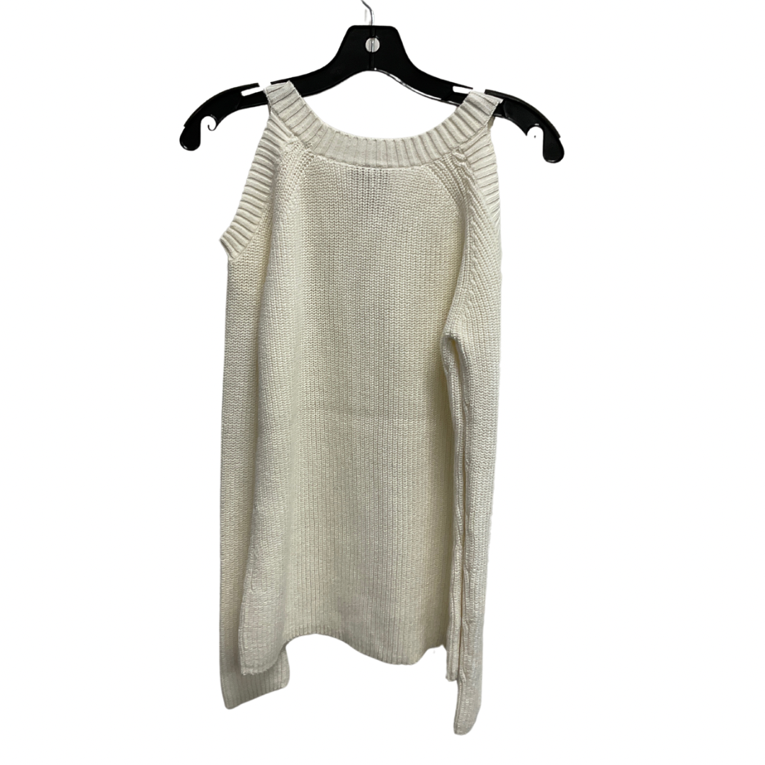 Sweater By Loft In Cream, Size: S