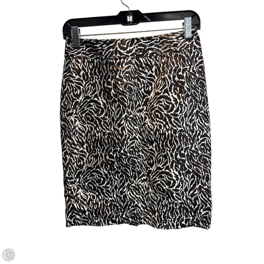 Skirt Mini & Short By Loft In Animal Print, Size: 0