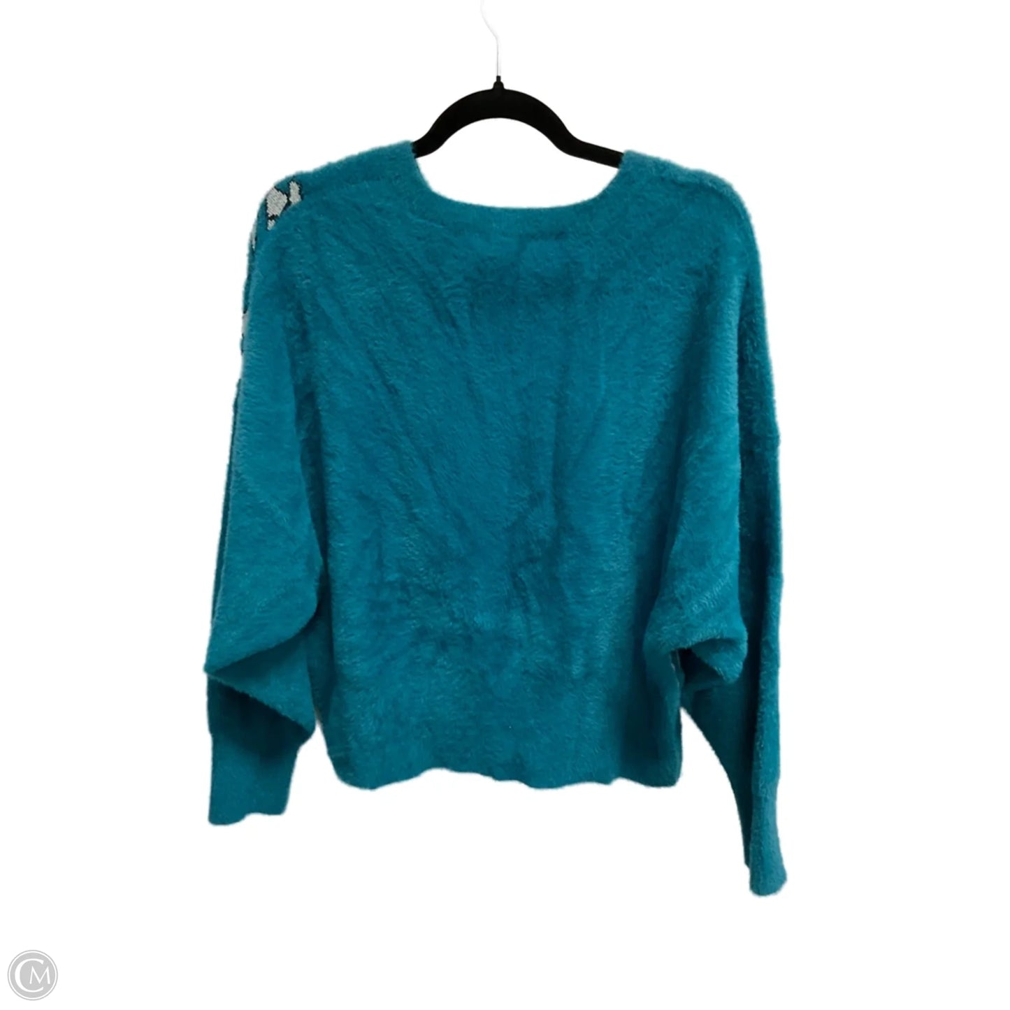 Sweater By Clothes Mentor In Floral Print, Size: L