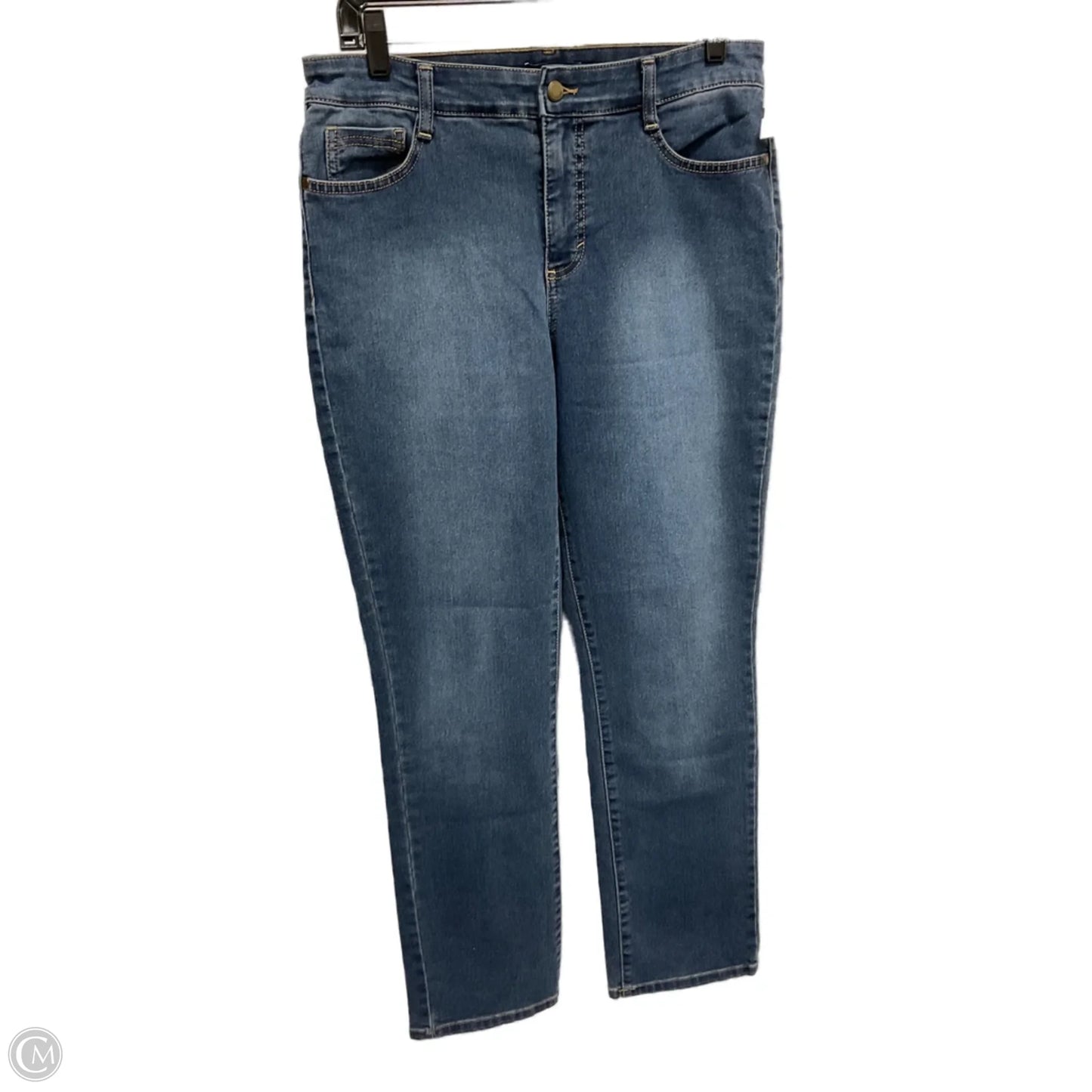 Jeans Straight By Bandolino In Blue, Size: 10