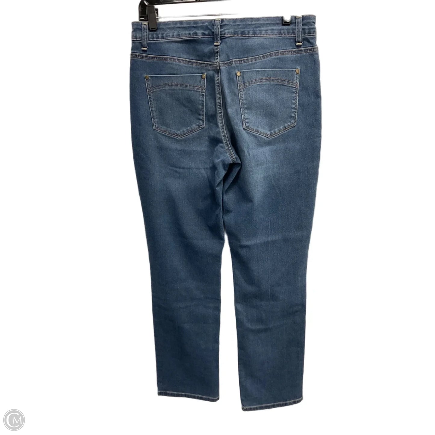 Jeans Straight By Bandolino In Blue, Size: 10