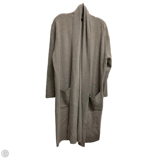 Cardigan By Maxx New York In Taupe, Size: Xl