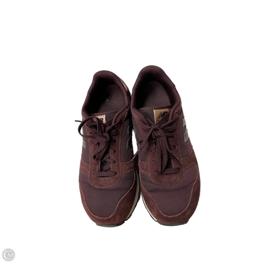 Shoes Athletic By New Balance In Maroon, Size: 9.5