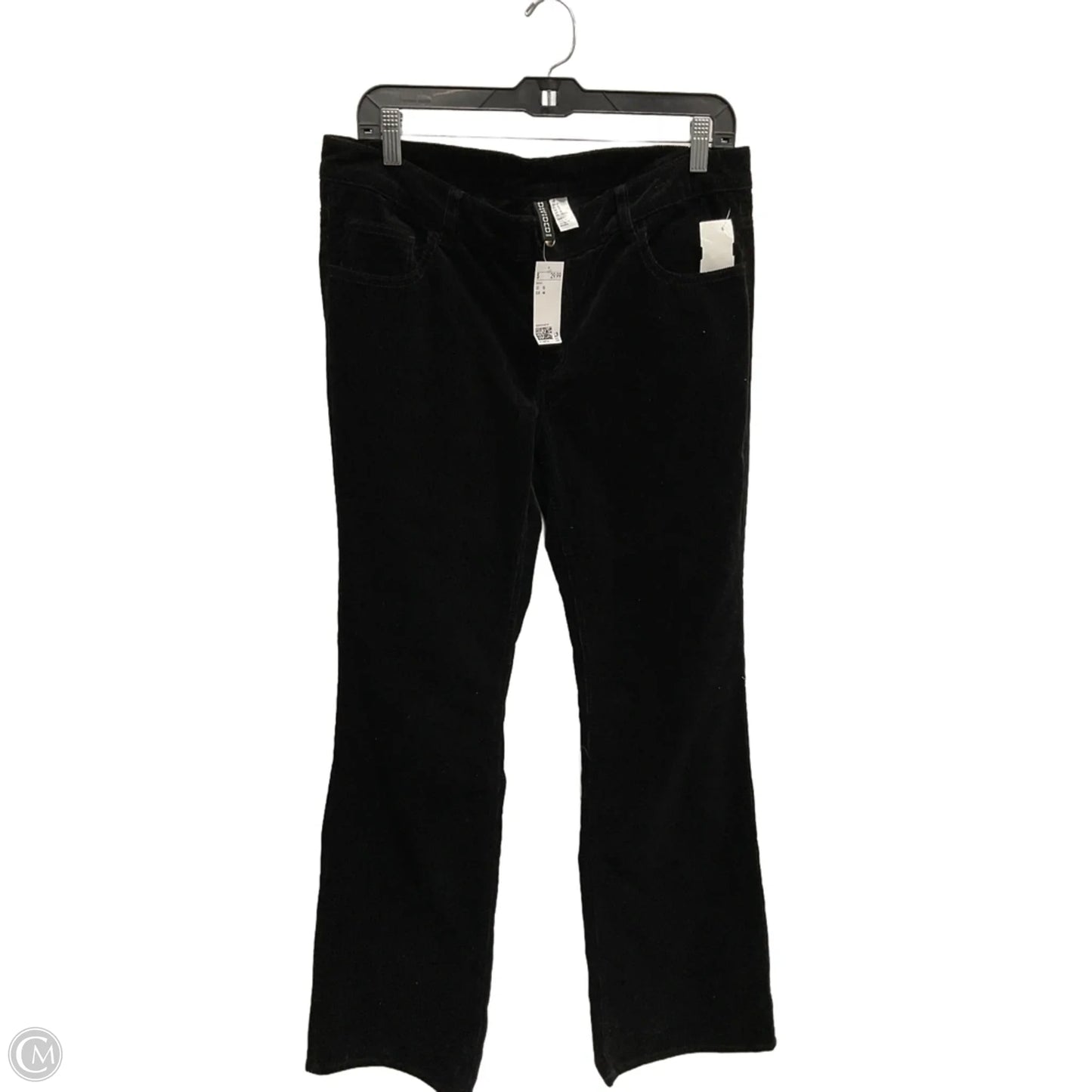 Pants Corduroy By Divided In Black, Size: 12