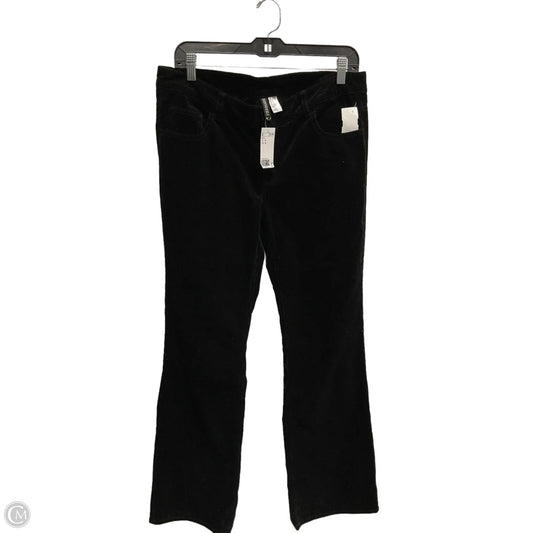 Pants Corduroy By Divided In Black, Size: 12