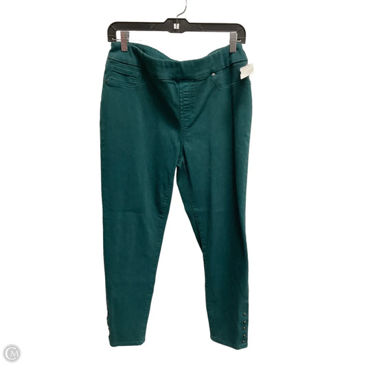 Pants Cropped By Chicos In Green, Size: S
