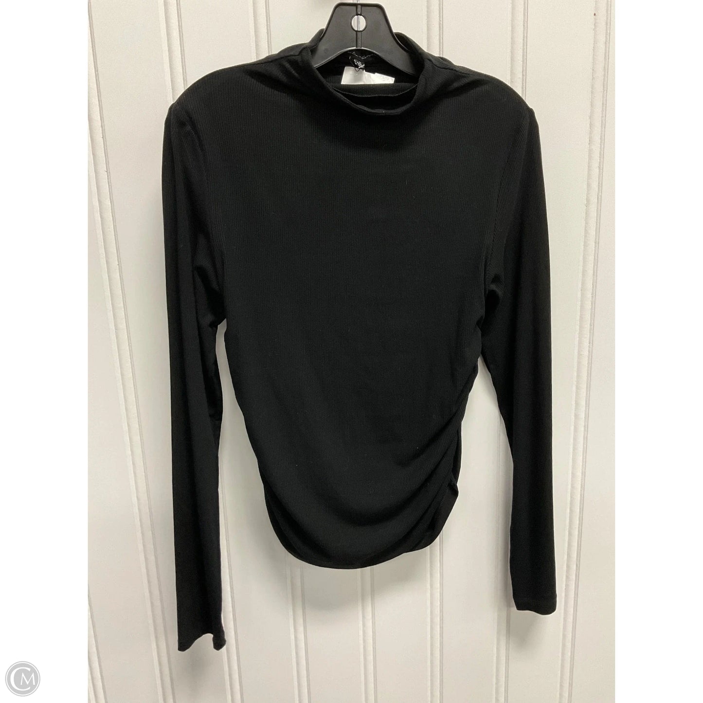 Top Long Sleeve By Clothes Mentor In Black, Size: L