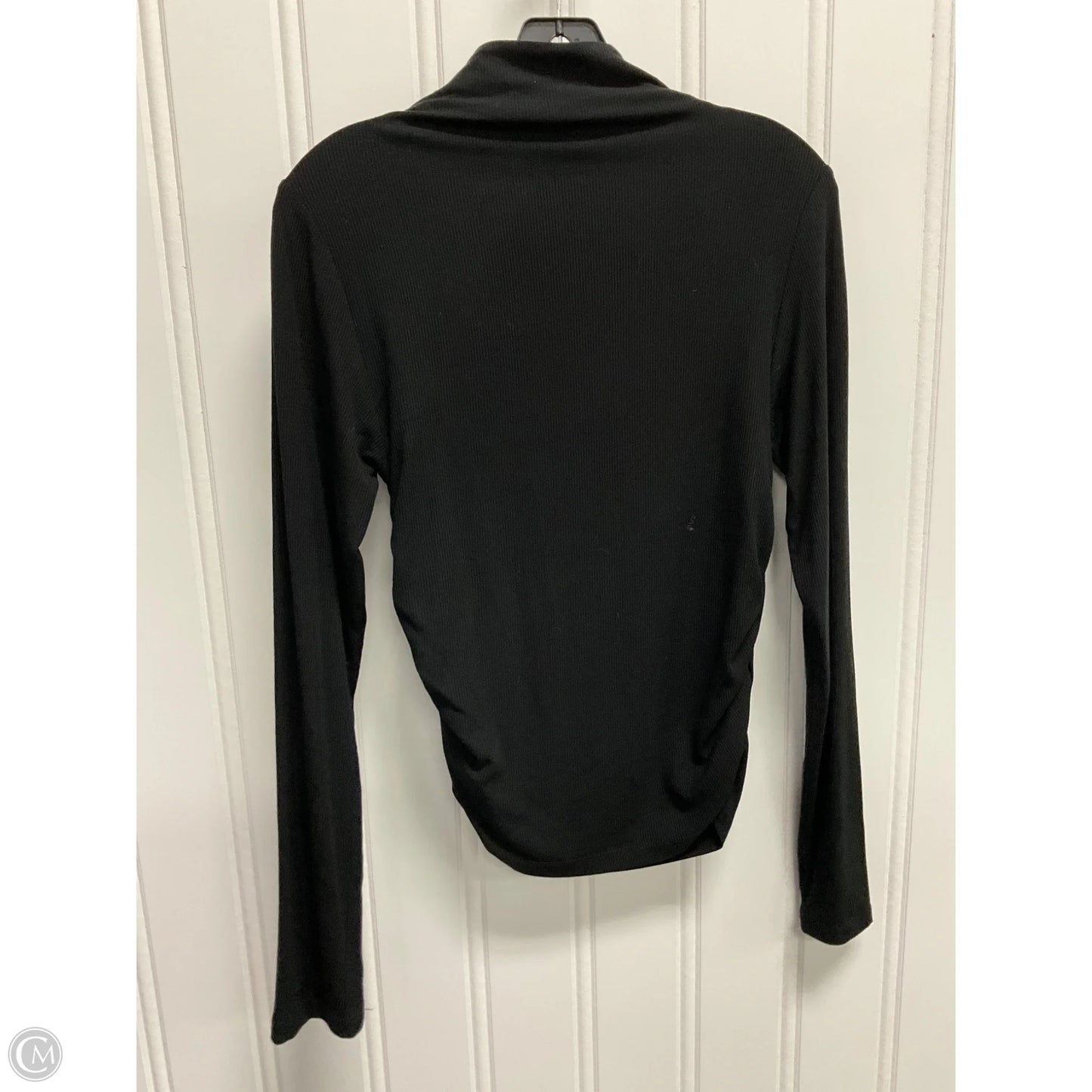 Top Long Sleeve By Clothes Mentor In Black, Size: L