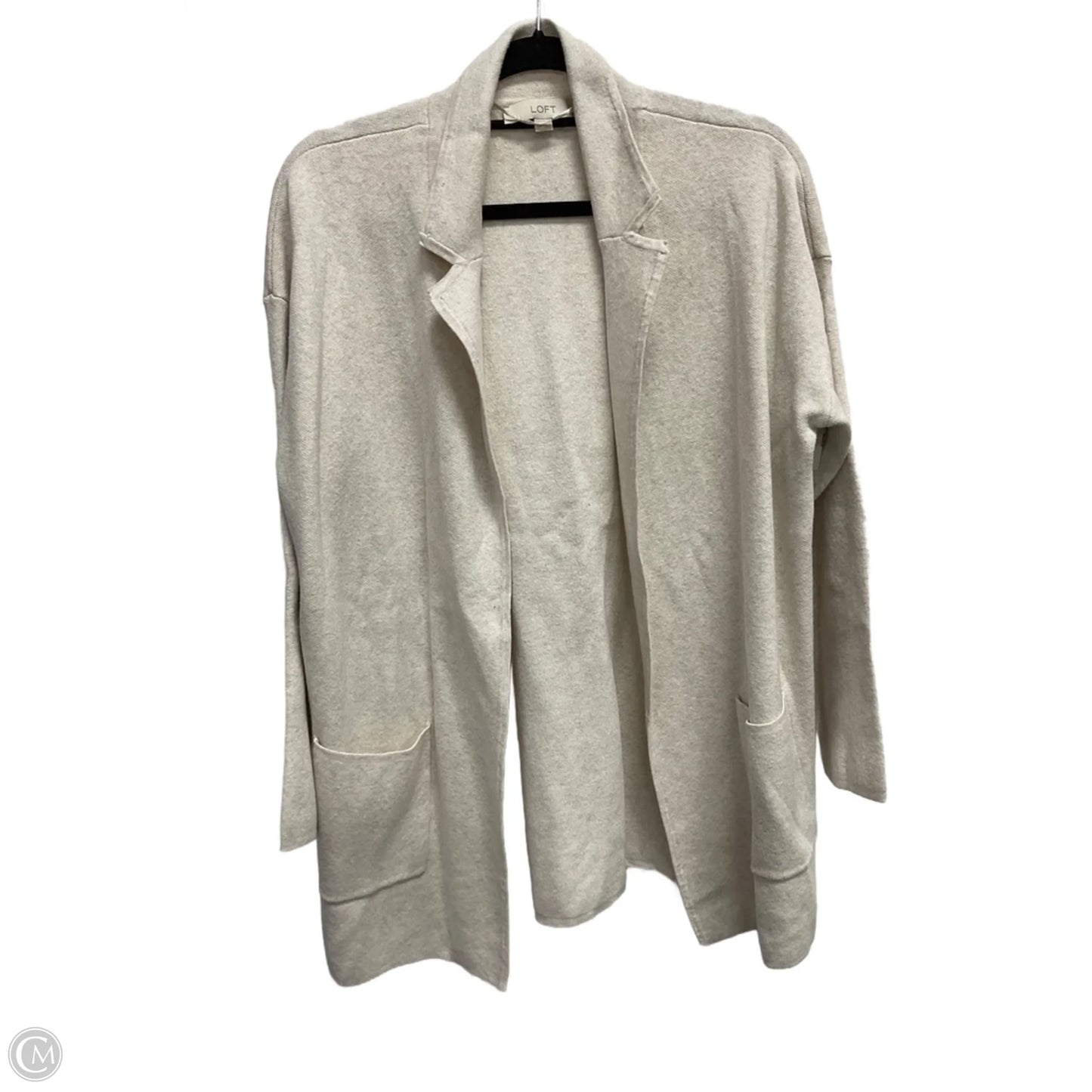 Cardigan By Loft In Beige, Size: L