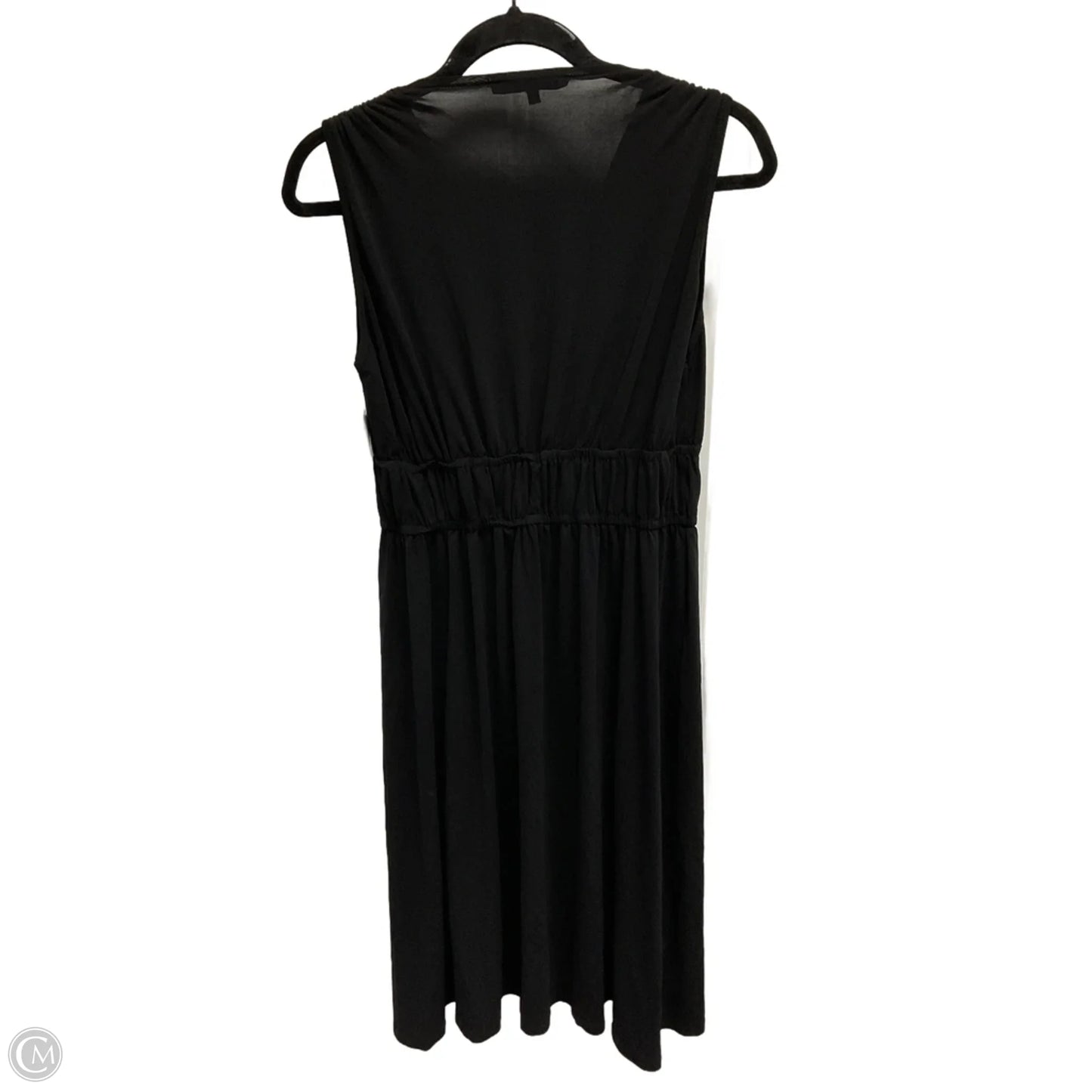Dress Casual Midi By Clothes Mentor In Black, Size: L